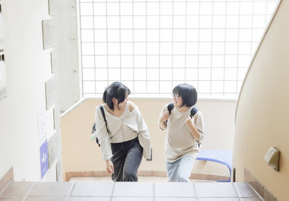 豊翔高等学院 校内の雰囲気